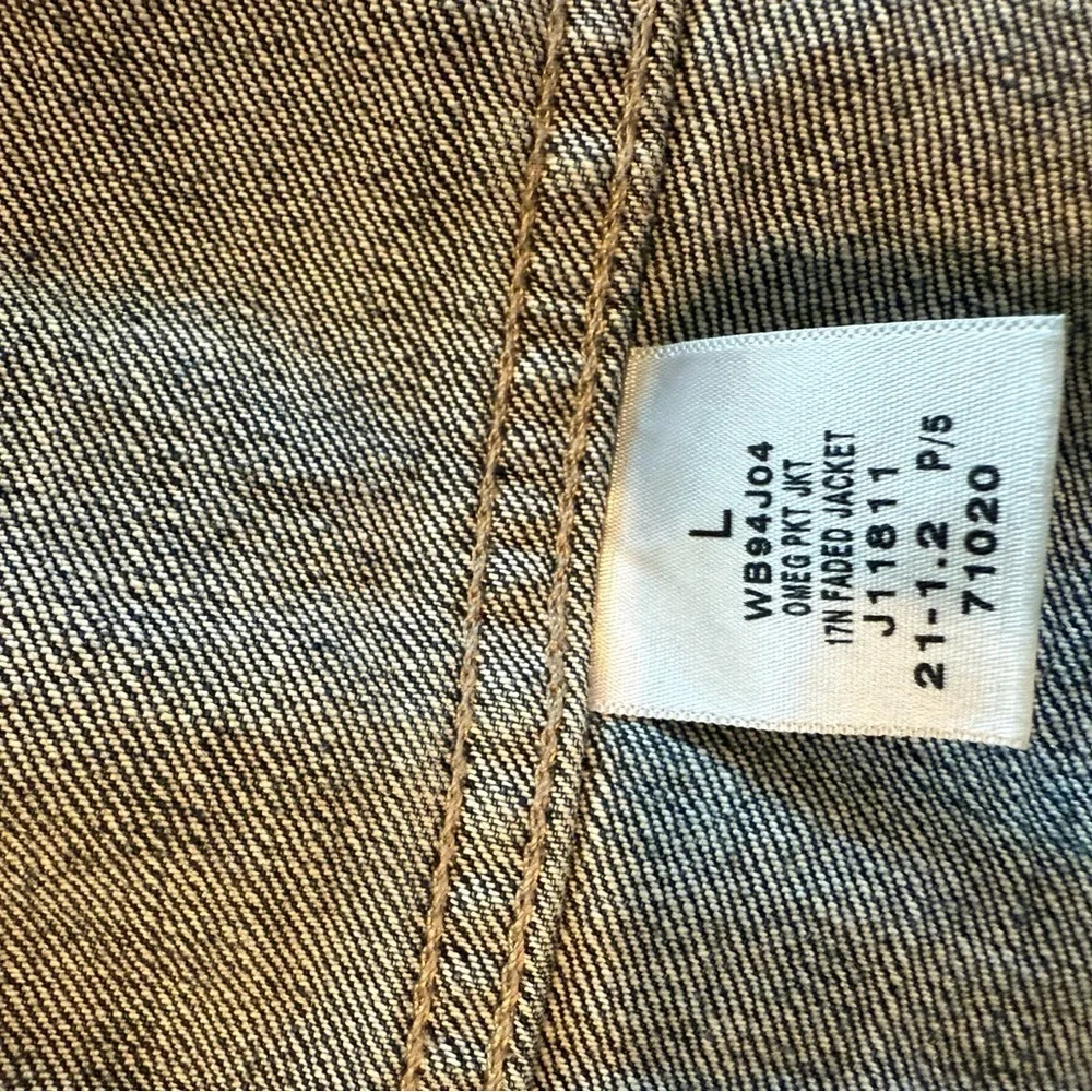 Calvin Klein Jeans Vintage Denim Jacket SZ L - Picture 10 of 16